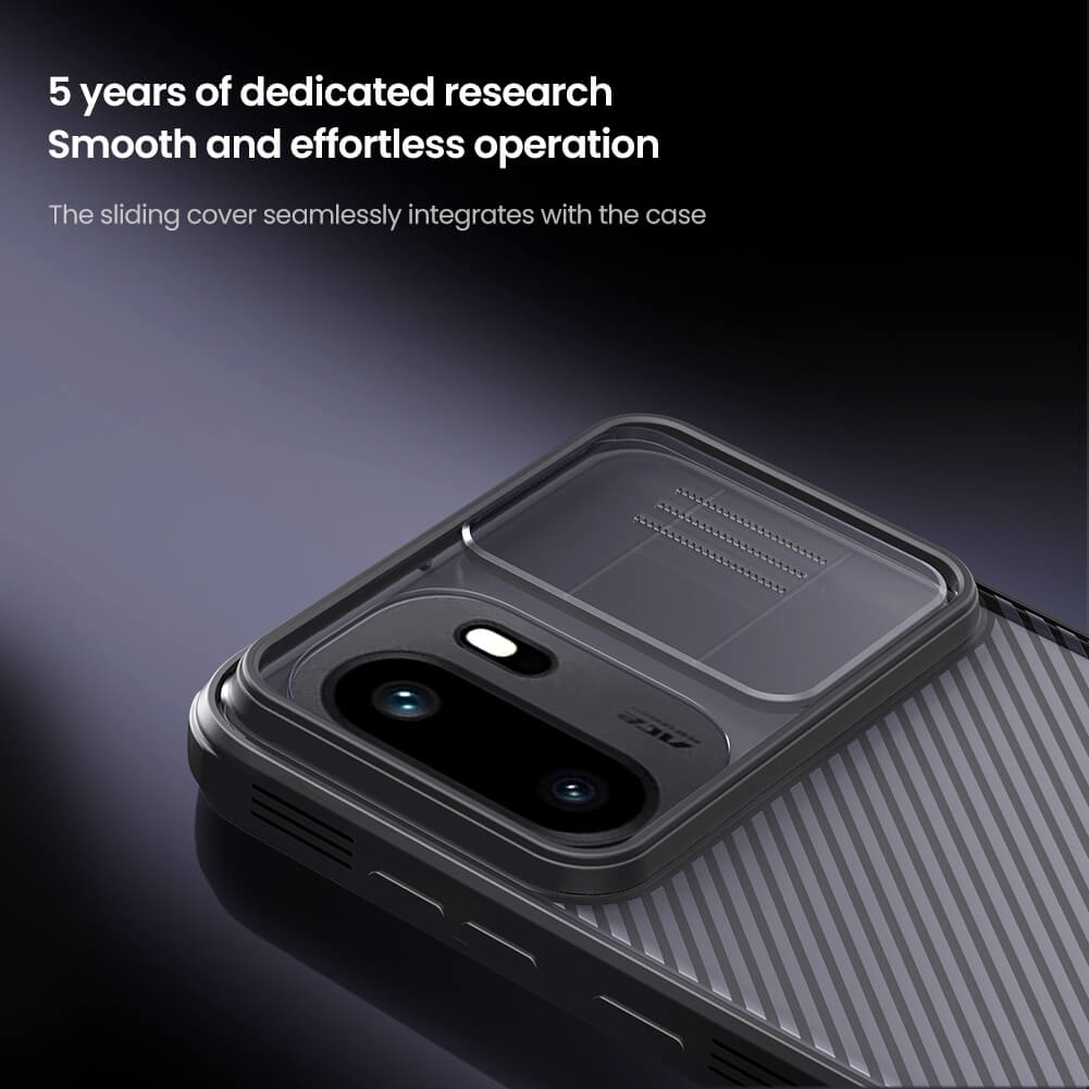 Чехол-крышка NILLKIN для Oneplus Ace 6 (серия CamShield Pro Clear)